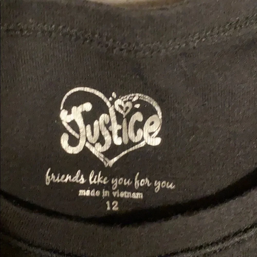 Justice girls tshirts